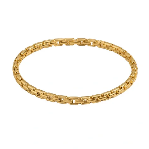 Metro Polished Link Bracelet