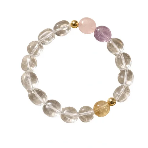 Clarity Mixed Quartz Bracelet