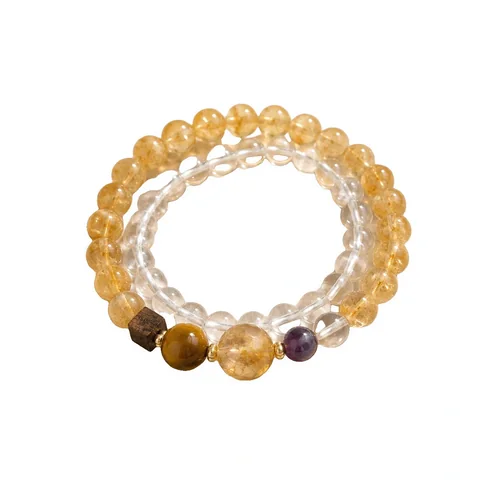 Golden Hour Double Wrap Bracelet