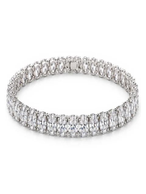 Lumière Oval CZ Tennis Bracelet