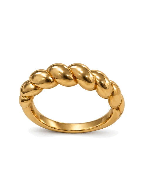 Marina Sculpted Twist Ring