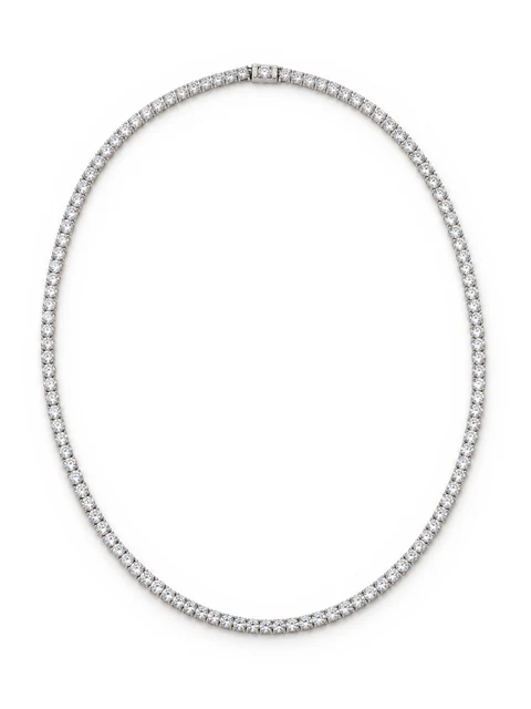 Starlight CZ Tennis Necklace
