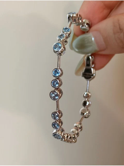 Raindrop Lab-Grown Gem Bracelet