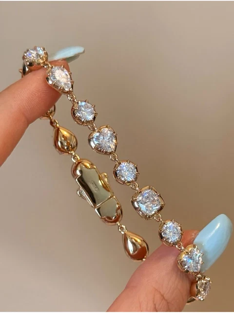 Heirloom Mixed-Cut CZ Bracelet