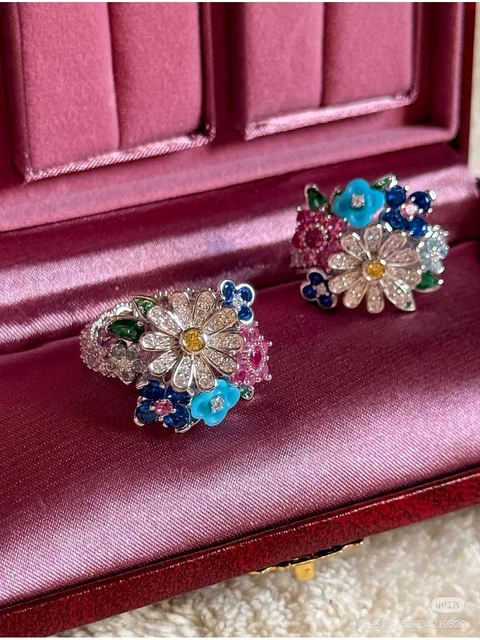 Jardin Colourful Gem Ring